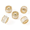 5Pcs Alloy European Beads MPDL-TADJ0001-02A-1