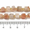 Natural Quartz Beads Strands G-G053-B16-02-5