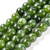 Dyed Natural Malaysia Jade Beads Strands G-G021-02A-13-2