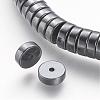 Non-magnetic Synthetic Hematite Beads Strands G-P218-19-03-1