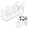 Transparent Acrylic Game Controller Display Stand Holders ODIS-WH0002-15-8