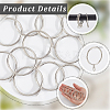 Iron Drape Sliding Eyelet Rings IFIN-SP0001-17B-P-5