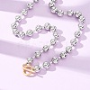201 Stainless Steel Ball Chain Necklaces with Golden Tone OT Clasps SA-CBAD3BB-05P-1