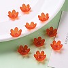 Frosted Acrylic Bead Caps MACR-S371-07A-726-6