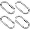 6Pcs Alloy Spring Gate Rings FIND-SP0001-24P-6