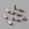Brass Screw Clasps LS-KK-WH0047-55P-1