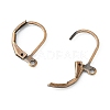 Brass Leverback Earring Findings EC223-R-1