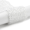 Electroplate Transparent Glass Beads Strands EGLA-A035-T4mm-A19-1