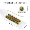 Resin Mini Grass Tufts AJEW-WH20120-10B-02-2
