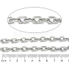 304 Stainless Steel Cable Chains CHS-G043-03P-2