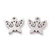 304 Stainless Steel Charms STAS-Y002-08P-1