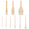 9Pcs 9 Styles Ceramic Glaze Brush DIY-BC0012-92-1