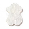 Printed Opaque Acrylic Pendants SACR-G031-01D-2