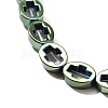 Electroplated Synthetic Non-magnetic Hematite Beads Strands G-L613-Z01-01H-3