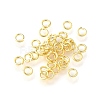 Brass Open Jump Rings KK-V007-004G-09-1