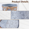 15Pcs Iron Hanging Bucket Planters DIY-DC0004-15-4