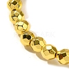 Electroplated Synthetic Non-magnetic Hematite Beads Strands G-L613-C01-02-2