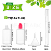 BENECREAT Plastic Liqiud Bottle DIY-BC0004-13-2