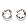 Non-Tarnish 304 Stainless Steel Open Jump Rings STAS-H136-06D-P-1
