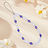 1Pc Evil Eye Lampwork Phone Hand Strap Chains HJEW-BM0001-49-7