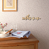 Laser Cut Unfinished Basswood Wall Decoration WOOD-WH0113-093-6