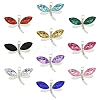 20Pcs 10 Colors Alloy Rhinestones Charms FIND-YW0010-95-1