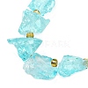 Raw Rough Natural Quartz Crystal Beads Strands G-Z131-J01-05-4