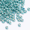 Plated Glass Seed Beads SEED-Q025-2mm-D04-2