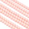 Eco-Friendly Round Baking Paint Glass Beads Strands HY-A003-10mm-RV12-1