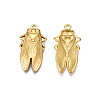 Ion Plating(IP) 201 Stainless Steel Pendants STAS-S119-165G-4