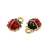 Alloy Enamel Charms X-ENAM-J650-04G-4