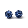 Polymer Clay Rhinestone Beads RB-H284-6MM-2-2