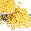 Rubberized Style Glass Seed Beads SEED-Z003-01H-1