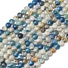 Natural Blue Azurite Beads Strands GG-CBA9631-D15-01-2
