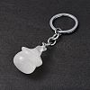 Natural Quartz Crystal Keychains KEYC-P011-04P-11-3