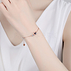 6Pcs 3 Style 925 Sterling Silver Cable Chain Extender FIND-BBC0003-30-5