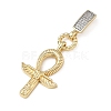 Easter Brass Micro Pave Cubic Zirconia Pendants KK-F939-02C-G-2