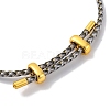 Adjustable Polyester Cord Braided Bracelets BJEW-Z085-01G-14-3