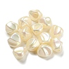 Spray Painted ABS Plastic Beads KY-C017-08D-1