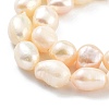 Natural Cultured Freshwater Pearl Beads Strands PEAR-P062-28E-4