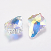 Faceted Glass Rhinestone Charms RGLA-F052-001AB-2