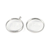 304 Stainless Stee Locket Pendants STAS-S132-15P-01-2