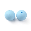 Food Grade Eco-Friendly Silicone Focal Beads SIL-WH0013-01B-2