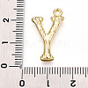 304 Stainless Steel Pendants STAS-N117-01G-Y-3