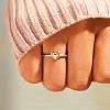 Heart 925 Sterling Silver Finger Rings for Women FS-WG1734C-03-2