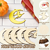 Unfinished Blank MDF Pendants Set for Painting Arts WOOD-WH20008-13K-3