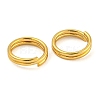 Brass Split Rings KK-N254-36G-2
