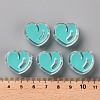 Transparent Enamel Acrylic Beads TACR-S155-004G-4