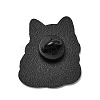 Shiba Inu with Blanket Enamel Pins JEWB-I055-04EB-02-2