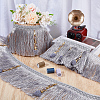 4M Polyester Fringe Tassel Trim DIY-OC0013-37E-5